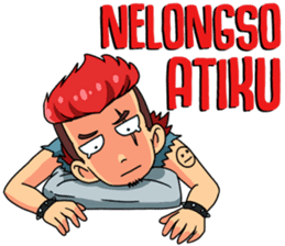 Gondes Pasar Kembang (Javanese Language) sticker #15045328