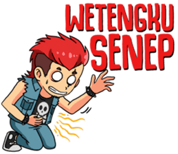 Gondes Pasar Kembang (Javanese Language) sticker #15045336