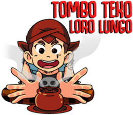 Gondes Pasar Kembang (Javanese Language) sticker #15045346