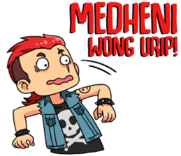 Gondes Pasar Kembang (Javanese Language) sticker #15045351