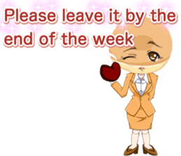 Lovely Girls Donut White Day sticker #15045436