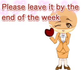 Lovely Girls Donut White Day sticker #15045436