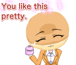 Lovely Girls Donut White Day sticker #15045440