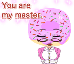 Lovely Girls Donut White Day sticker #15045442