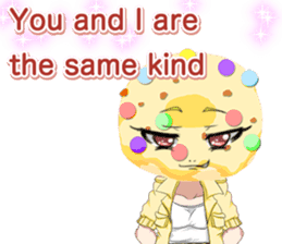 Lovely Girls Donut White Day sticker #15045443