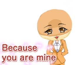 Lovely Girls Donut White Day sticker #15045444