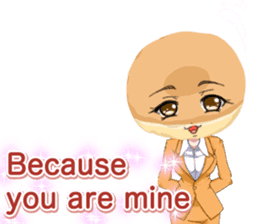 Lovely Girls Donut White Day sticker #15045444