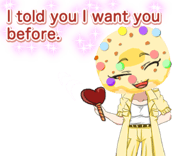 Lovely Girls Donut White Day sticker #15045447