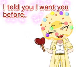 Lovely Girls Donut White Day sticker #15045447