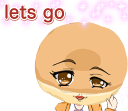 Lovely Girls Donut White Day sticker #15045448