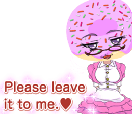 Lovely Girls Donut White Day sticker #15045450