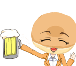 Lovely Girls Donut White Day sticker #15045456