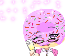 Lovely Girls Donut White Day sticker #15045458