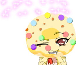 Lovely Girls Donut White Day sticker #15045459