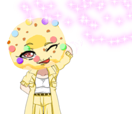 Lovely Girls Donut White Day sticker #15045467