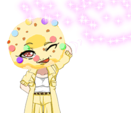 Lovely Girls Donut White Day sticker #15045467