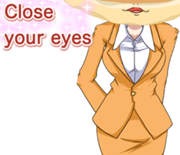 Lovely Girls Donut White Day sticker #15045468