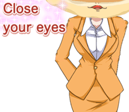 Lovely Girls Donut White Day sticker #15045468