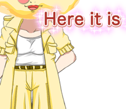 Lovely Girls Donut White Day sticker #15045471