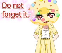 Lovely Girls Donut White Day sticker #15045475