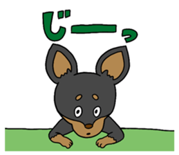 Miniature Pinscher<Dog breed> sticker #15045648