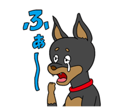 Miniature Pinscher<Dog breed> sticker #15045649