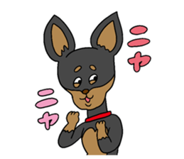 Miniature Pinscher<Dog breed> sticker #15045673