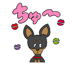 Miniature Pinscher<Dog breed> sticker #15045676