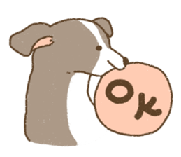 Italian Greyhound<Dog breed> sticker #15045710