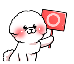 Bichon Frise<Dog breed> sticker #15045984