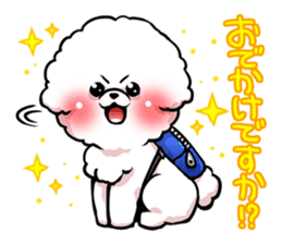 Bichon Frise<Dog breed> sticker #15045993