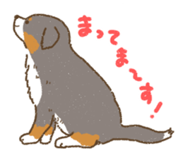 Bernese Mountain Dog<Dog breed> sticker #15046359