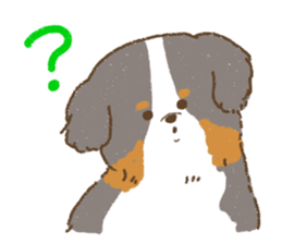Bernese Mountain Dog<Dog breed> sticker #15046372