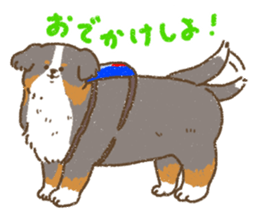 Bernese Mountain Dog<Dog breed> sticker #15046374