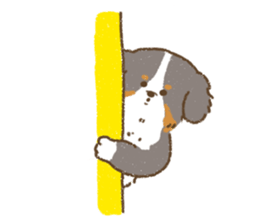 Bernese Mountain Dog<Dog breed> sticker #15046376