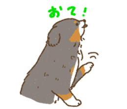 Bernese Mountain Dog<Dog breed> sticker #15046379
