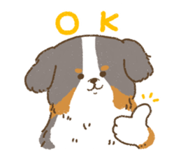 Bernese Mountain Dog<Dog breed> sticker #15046386