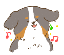 Bernese Mountain Dog<Dog breed> sticker #15046388