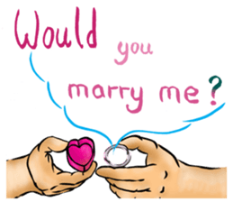 Heart of the Valentine's Day sticker #15047005