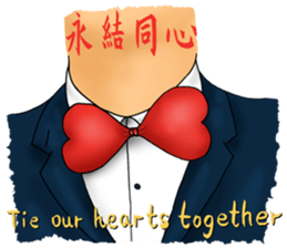 Heart of the Valentine's Day sticker #15047007