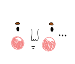 mood face sticker #15047102