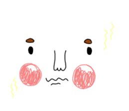 mood face sticker #15047104