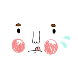 mood face sticker #15047110