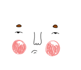 mood face sticker #15047120