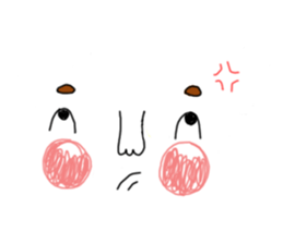 mood face sticker #15047131