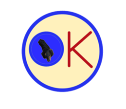 A miniature dachshund KOHARU English.ver sticker #15047388