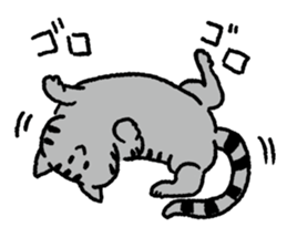 Silver tabby<Cat sticker> sticker #15047721