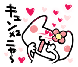 Kitty of a hat2. sticker #15048371