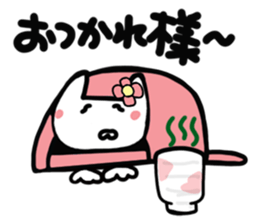 Kitty of a hat2. sticker #15048385