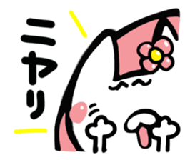 Kitty of a hat2. sticker #15048390